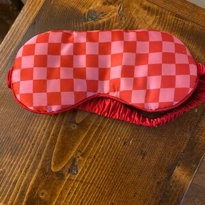 Marc Jacob’s Red Checkered Sleep Mask